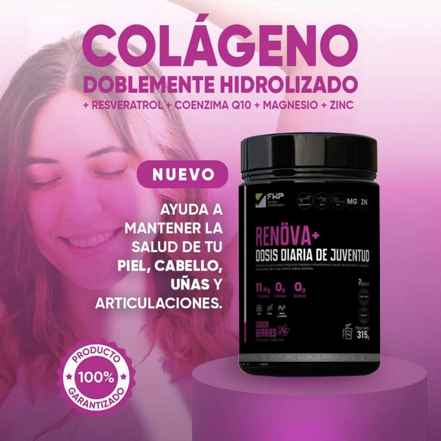 COLÁGENO RENOVA + CON BIOPEPTIDOS ACTIVOS